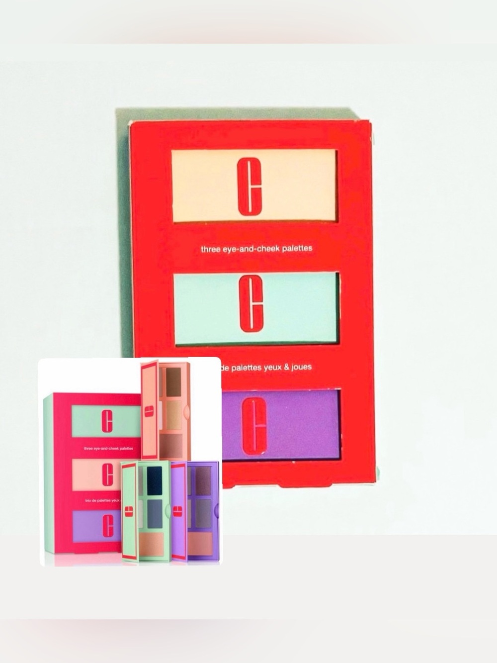 Clinique 3-PC Build Your Color Eye & Cheek Palette Gift Set